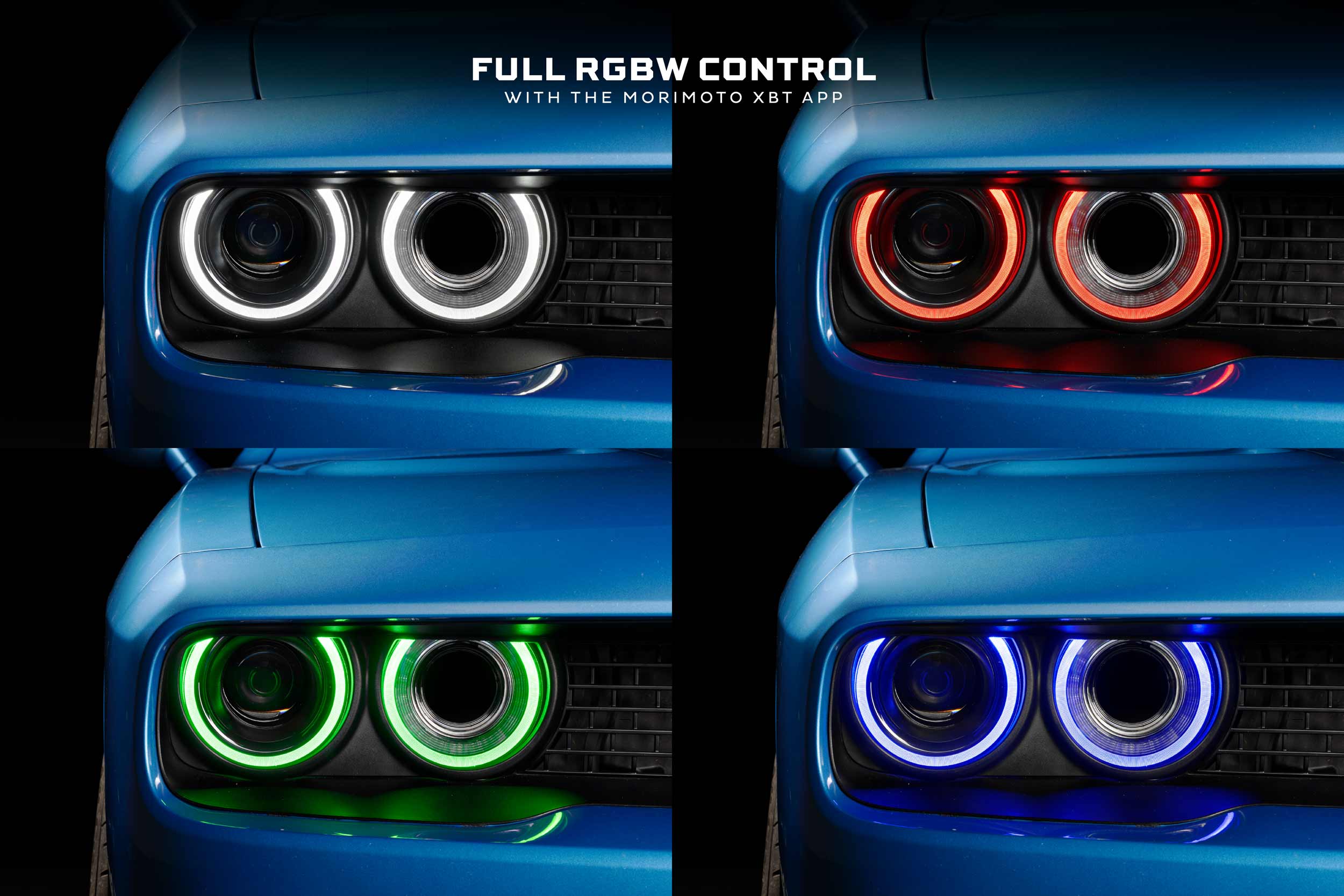 Dodge Challenger (15-23) XRGB LED Headlights | LF495 Morimoto